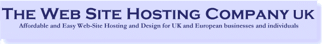 logo: The web site hosting company uk